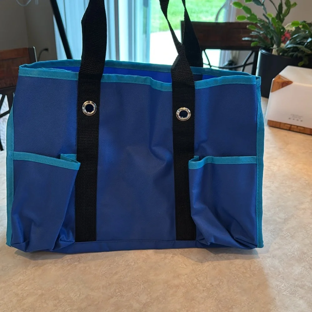 Puppy Culture Blue Tote Bag